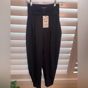 Zara Charcoal Bow-Accent Skirt